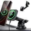 ESR Magnetyczny Uchwyt na Deskę Rozdzielczą Ładowarka MagSafe iPhone 15W Qi2 HaloLock czarny